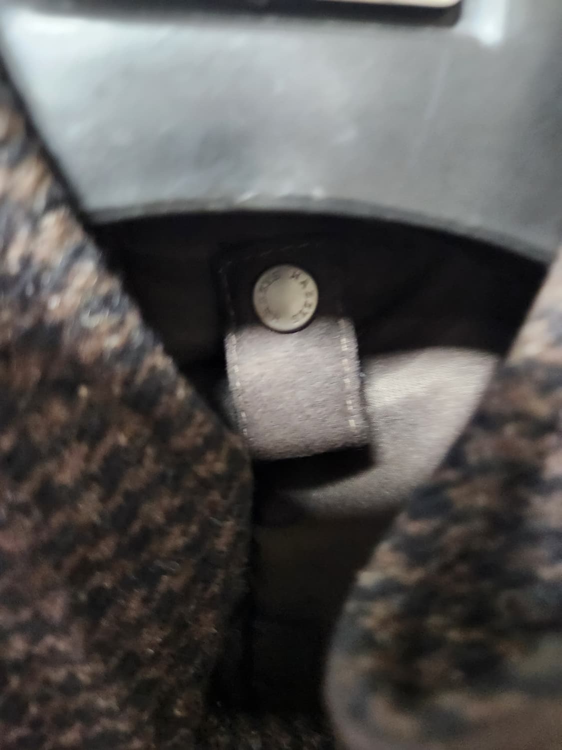 헤지스 모직 하프 코트 브라운 하운드투스 110(105추천) 상품이미지7