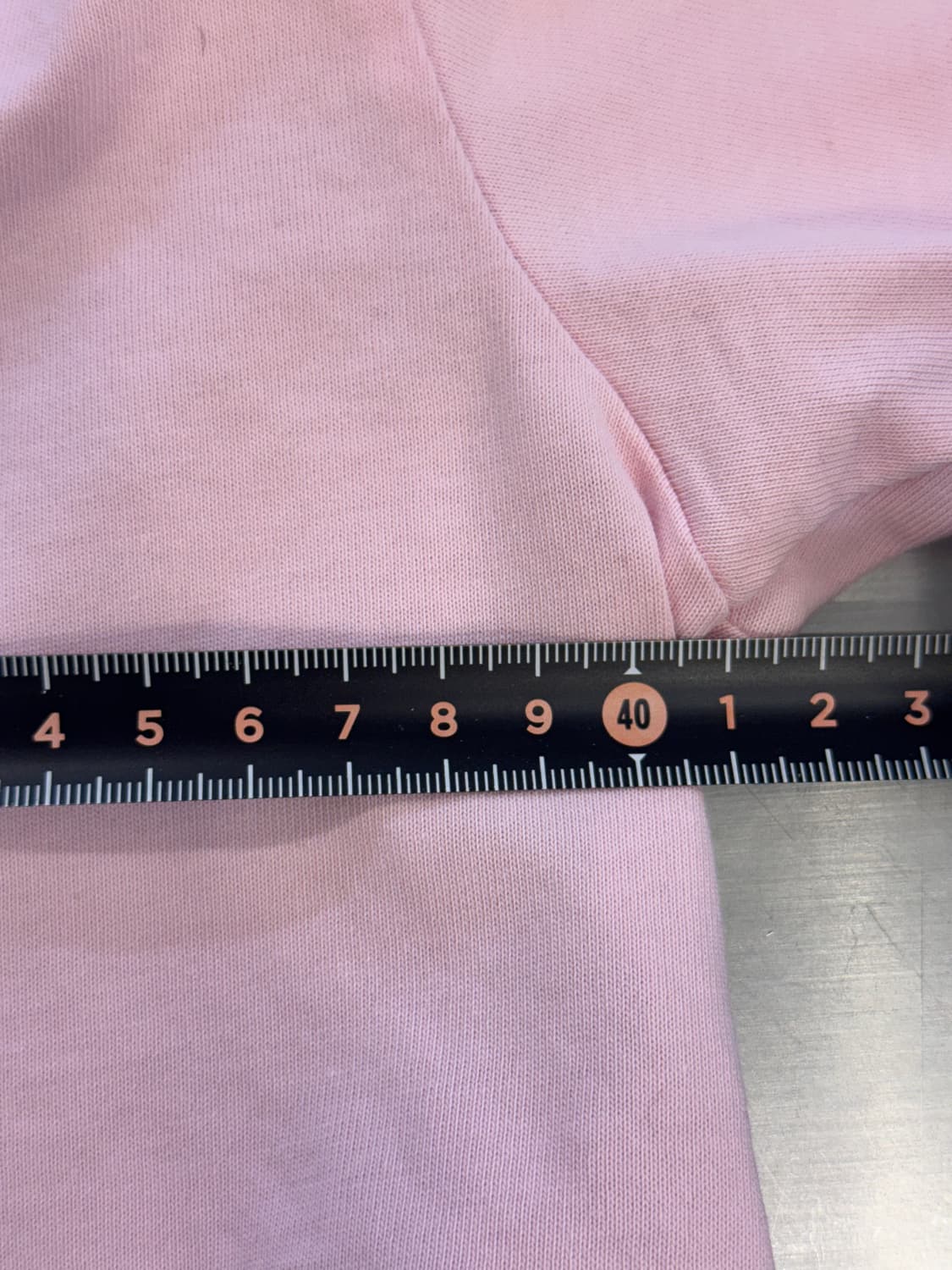 베이프 에이프 스타 로고 크롭 반팔 티셔츠 상품이미지5