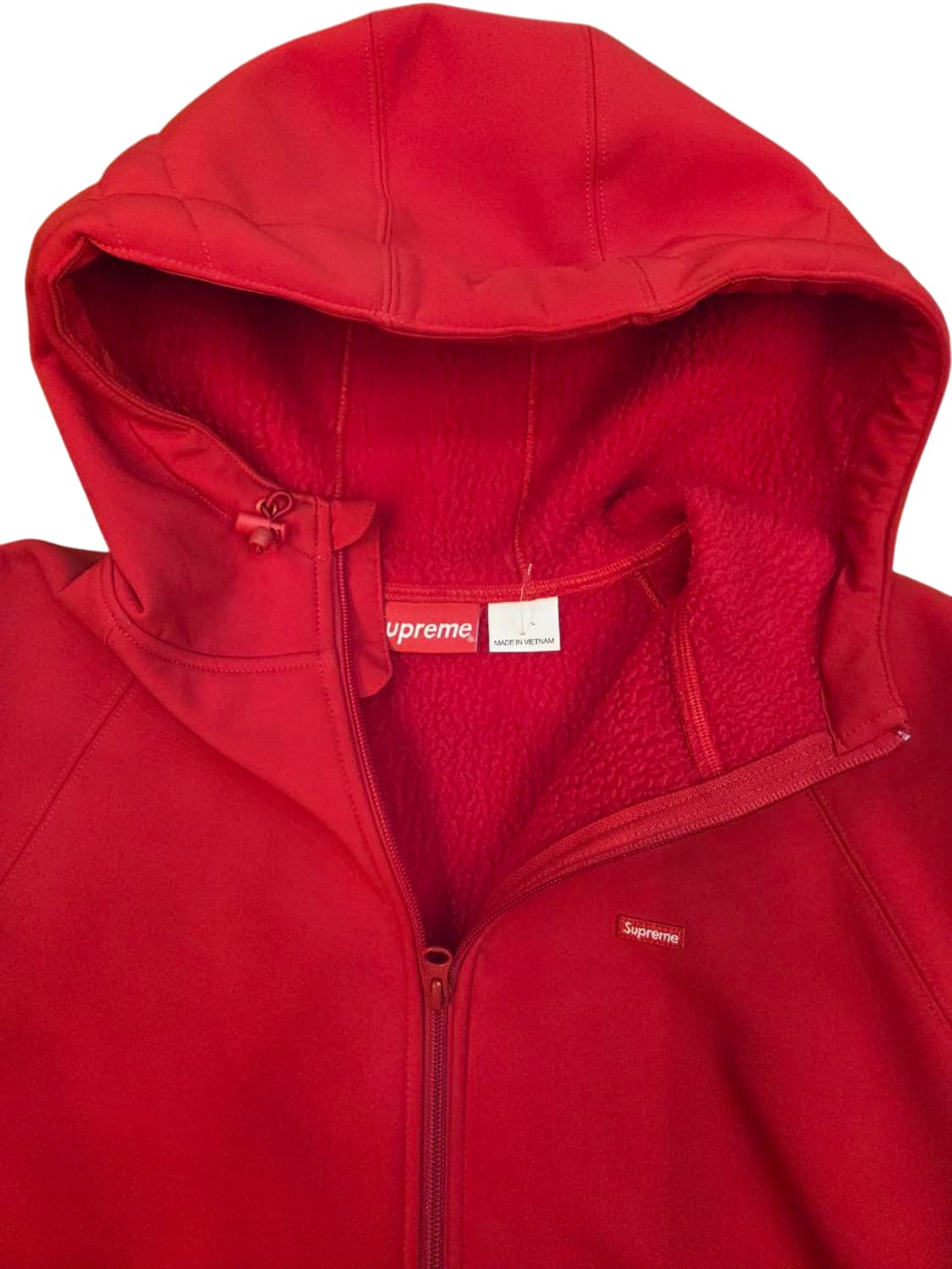 22FW 슈프림 윈드스토퍼 집업 후드 스웨트셔츠 레드  상품이미지3