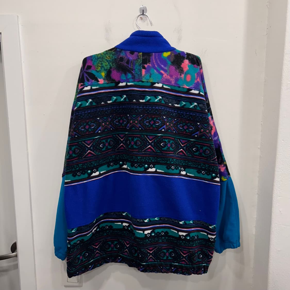 재팬빈티지 오버핏 인디안 패턴 플리스 아노락 상품이미지5