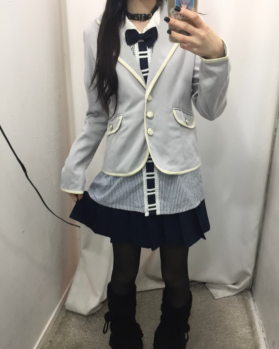 AXES FEMME 은장 소라 자켓 코디 🩵 상품이미지1