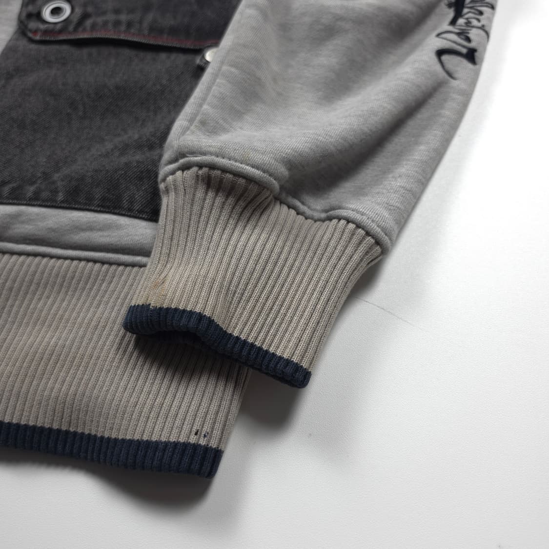 퀵실버 Y2K 올드스쿨 디테일 풀 집업 스웻 자켓 (M) 상품이미지6