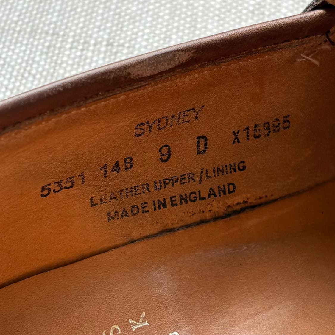 (9D) 영국 CROCKETT & JONES SYDNEY 페니로퍼 상품이미지9