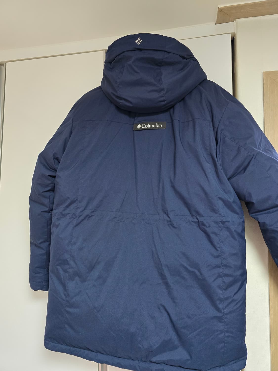 컬럼비아 네이비 덕다운 패딩 L 100 상품이미지2