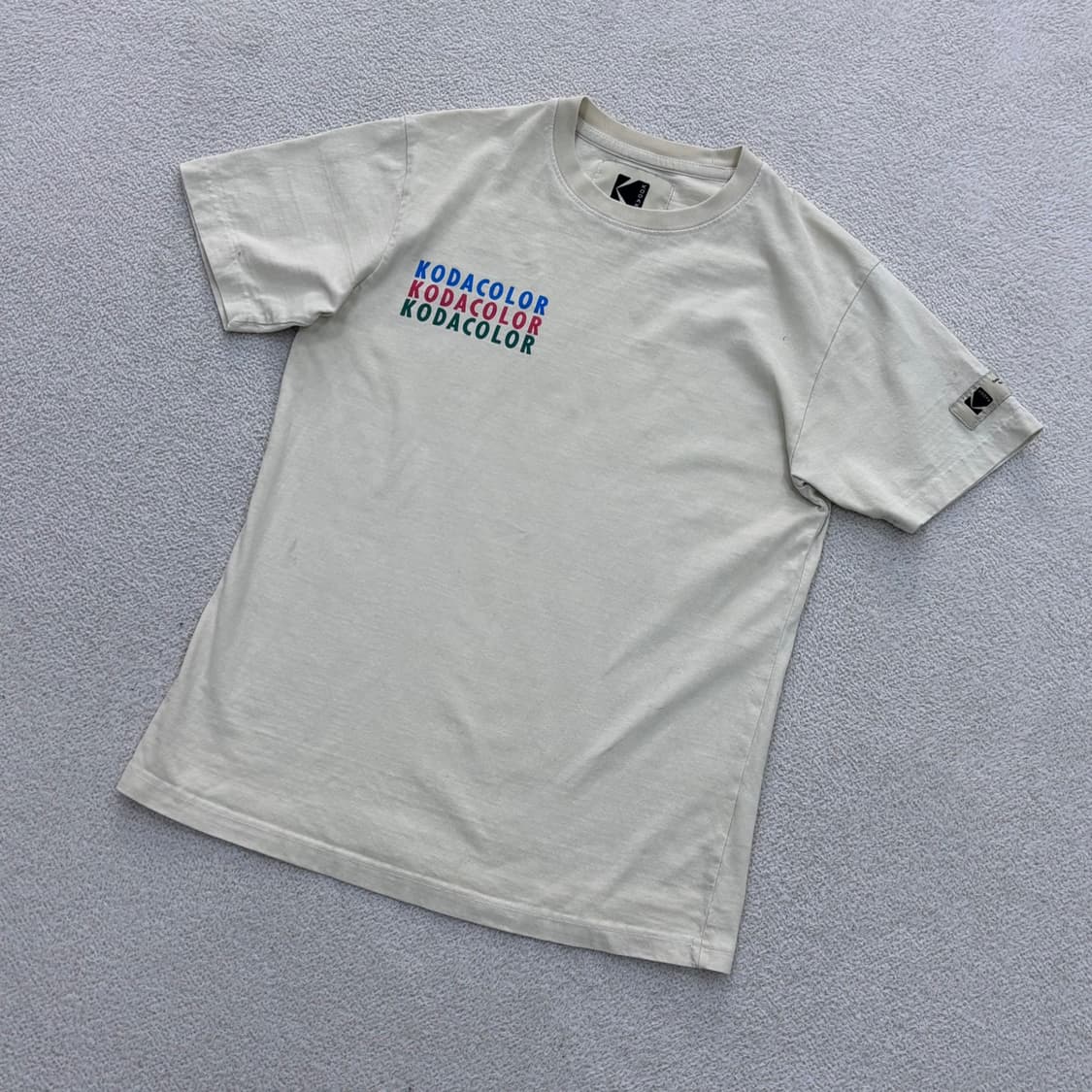 XS 코닥 스몰로고 반팔 티셔츠 0413E 상품이미지1
