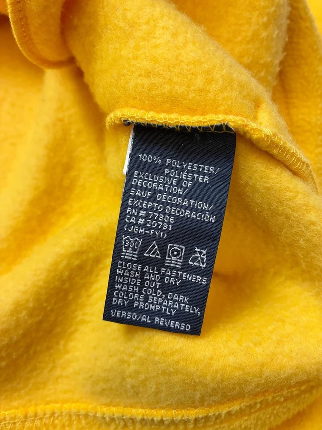 타미힐피거 90s 올드스쿨 빅로고 플리스 하프 맨투맨 PN5032 상품이미지7