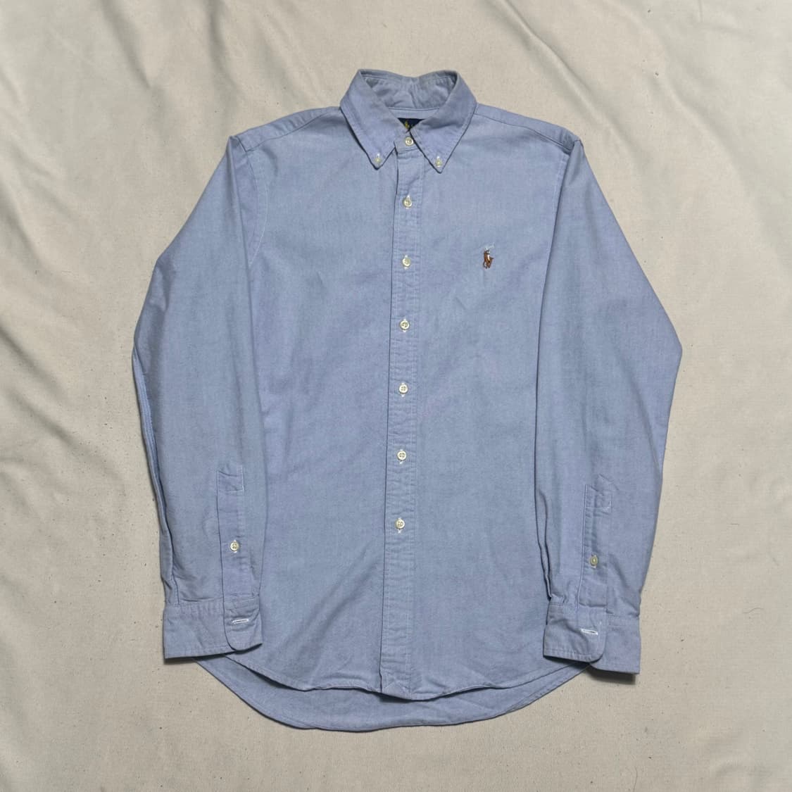 S 폴로 랄프로렌 스카이블루 옥스퍼드 셔츠  상품이미지2
