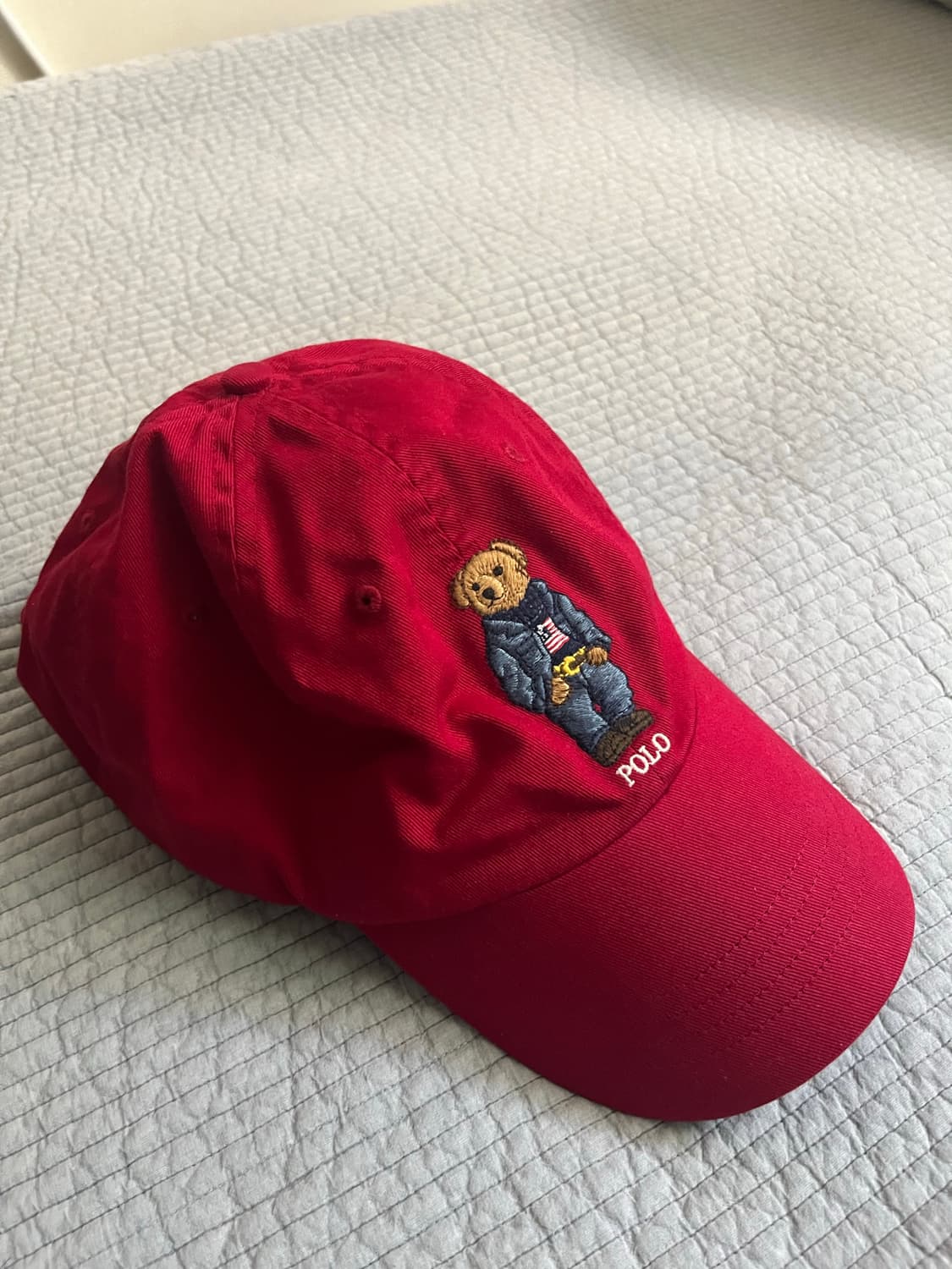 [polo ralph rauren] 폴로 곰돌이캡 레드 상품이미지2