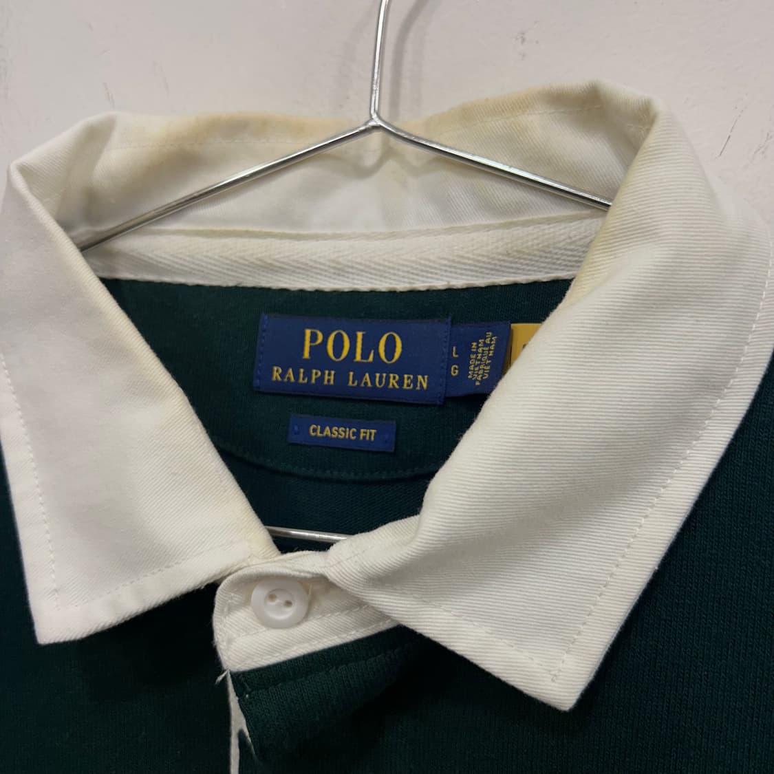 폴로 랄프로펜 클래식핏 카라 럭비 티셔츠 상품이미지6