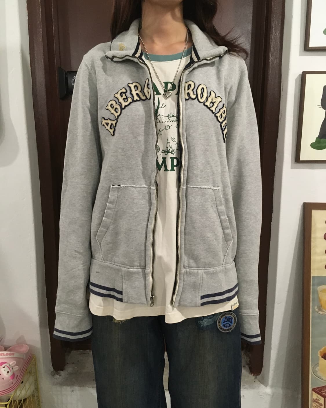 무료배송) ABERCROMBIE & FITCH VINTAGE OUTER 상품이미지6