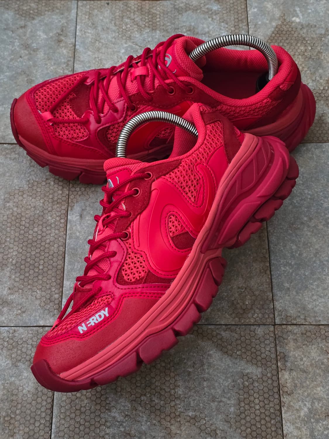 (270)널디 러너 하이 레드  상품이미지3