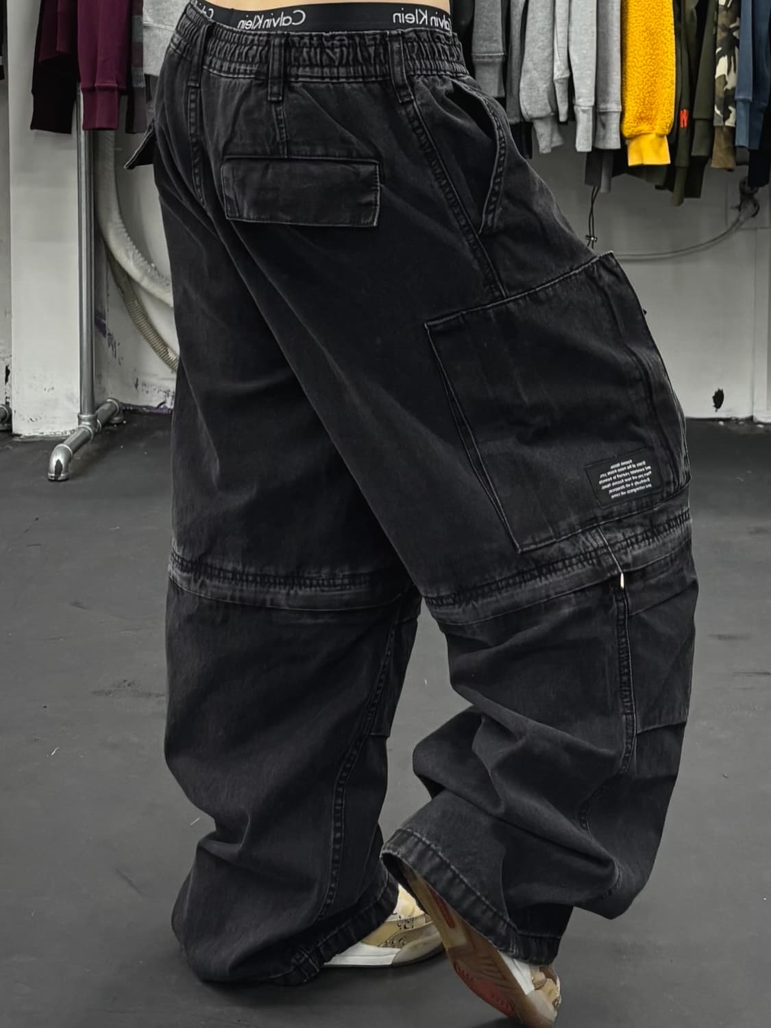 GU x 언더커버 컨버터블 데님 카고팬츠 상품이미지4