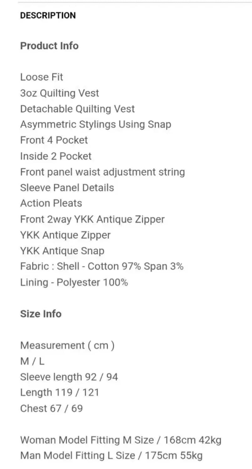 Yiyae 이예 몰스킨 후드 롱파카 카키 m 상품이미지3