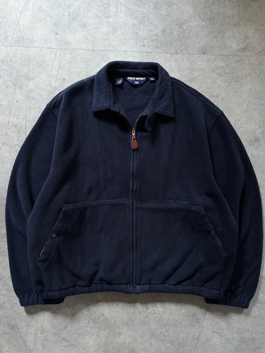 Polo Sport 폴로 스포츠 네이비 컬러 플리스 스윙자켓  상품이미지1