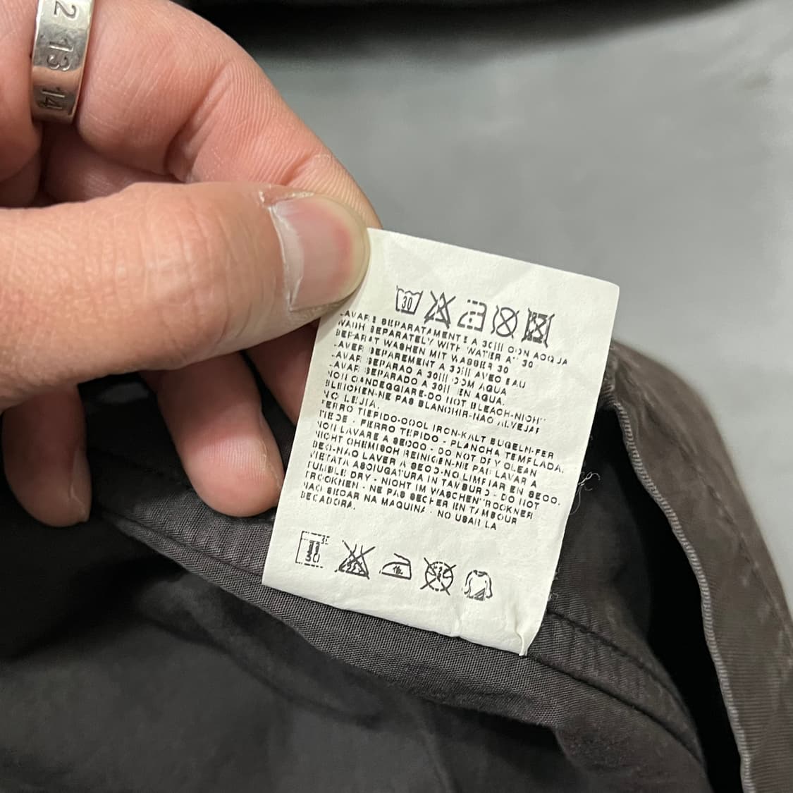  올드 스톤아일랜드 데님 워크 자켓 +명품감정서 y14464 상품이미지9