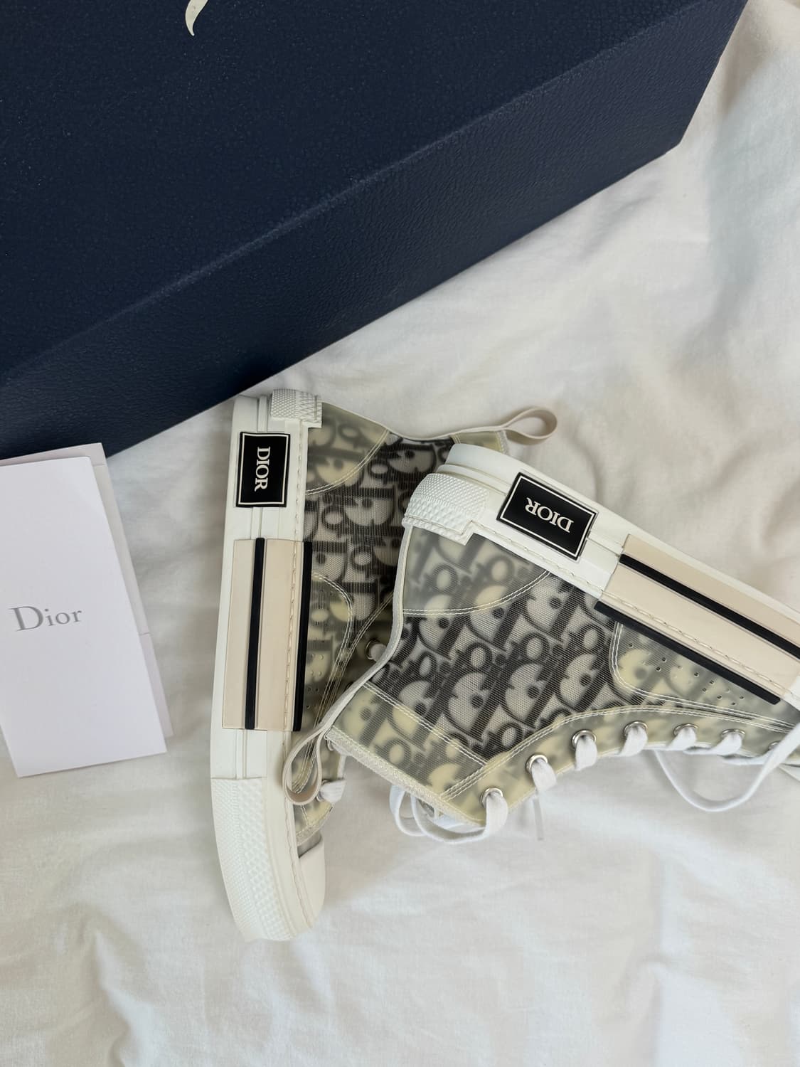 디올) 오블리크 하이탑 스니커즈 상품이미지5