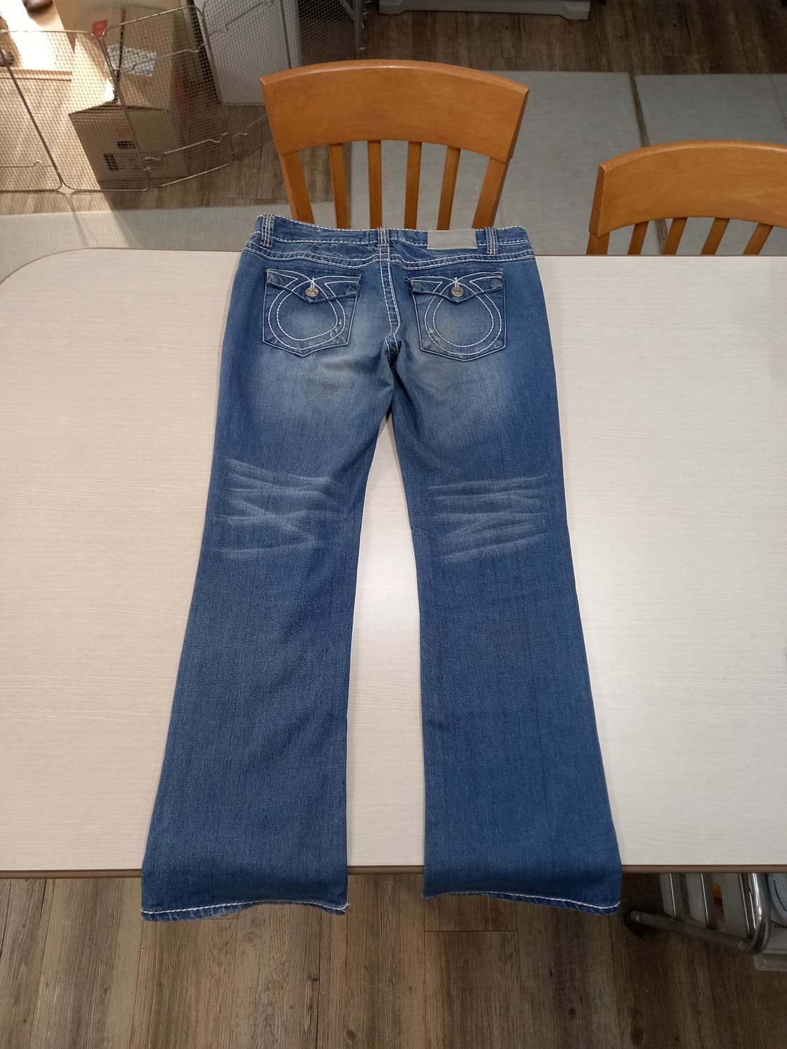 32-33 JUNDOL JEANS 골반 워싱 스판 부츠컷 32-250 상품이미지2