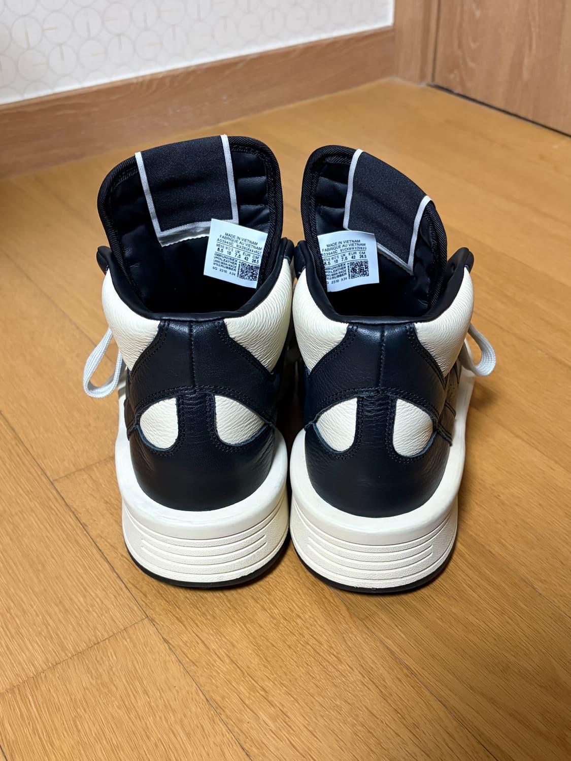 릭오웬스 다크쉐도우 컨버스 터보웨폰 블랙 265 상품이미지3