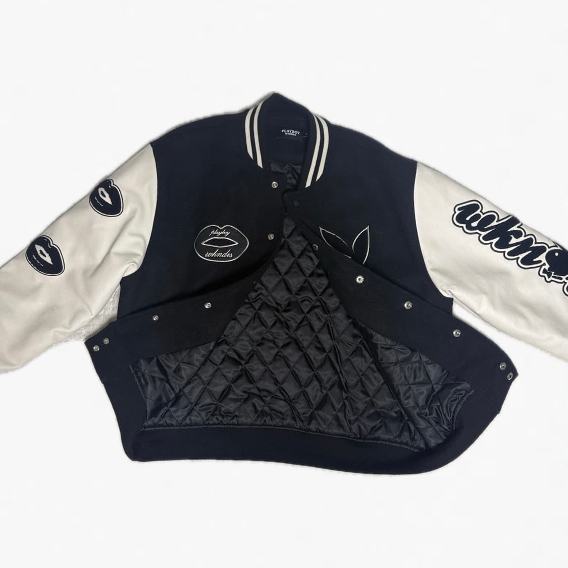 위캔더스 24 FW 플레이보이 바시티 자켓 상품이미지2