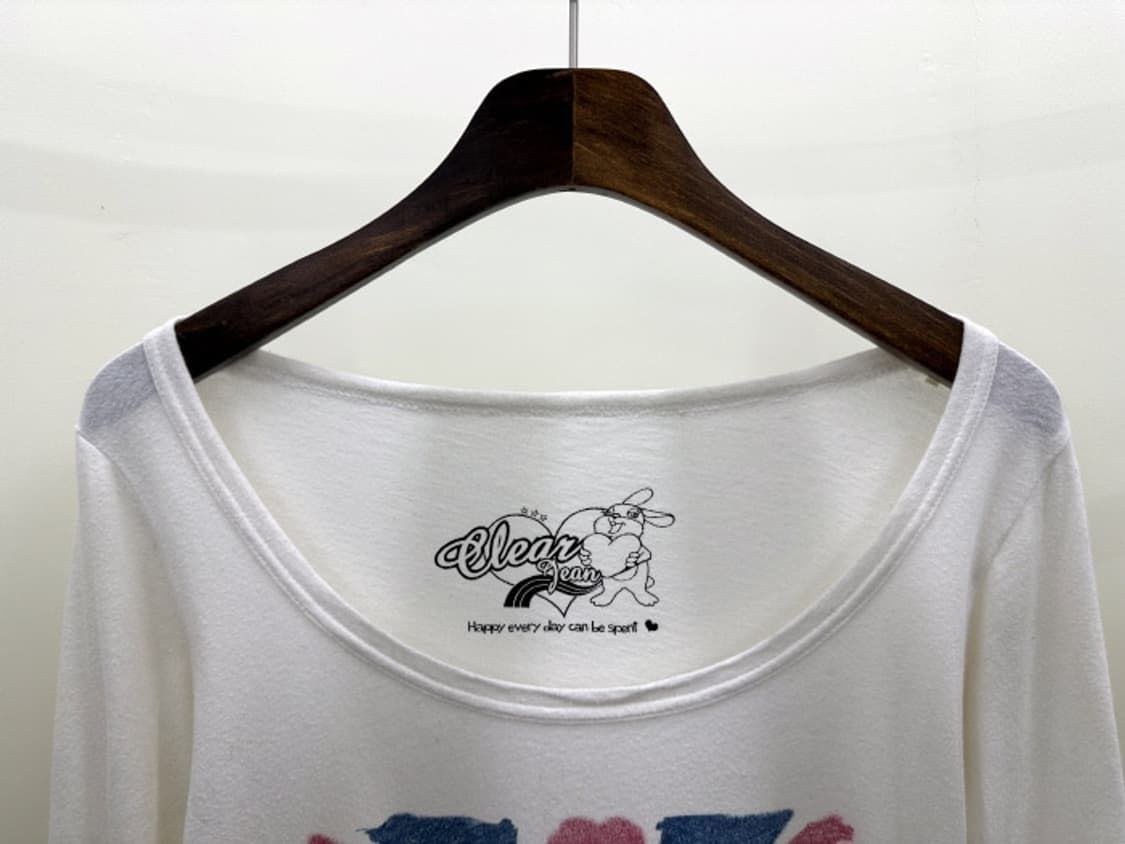 Clean jean 코튼 롱슬리브 (M) 상품이미지3