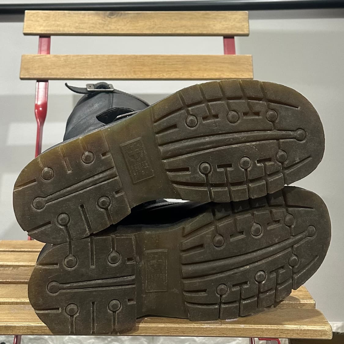 UK8) 270-275 닥터마틴 부츠 남성 남자 워커 엔지니어 블랙 상품이미지5