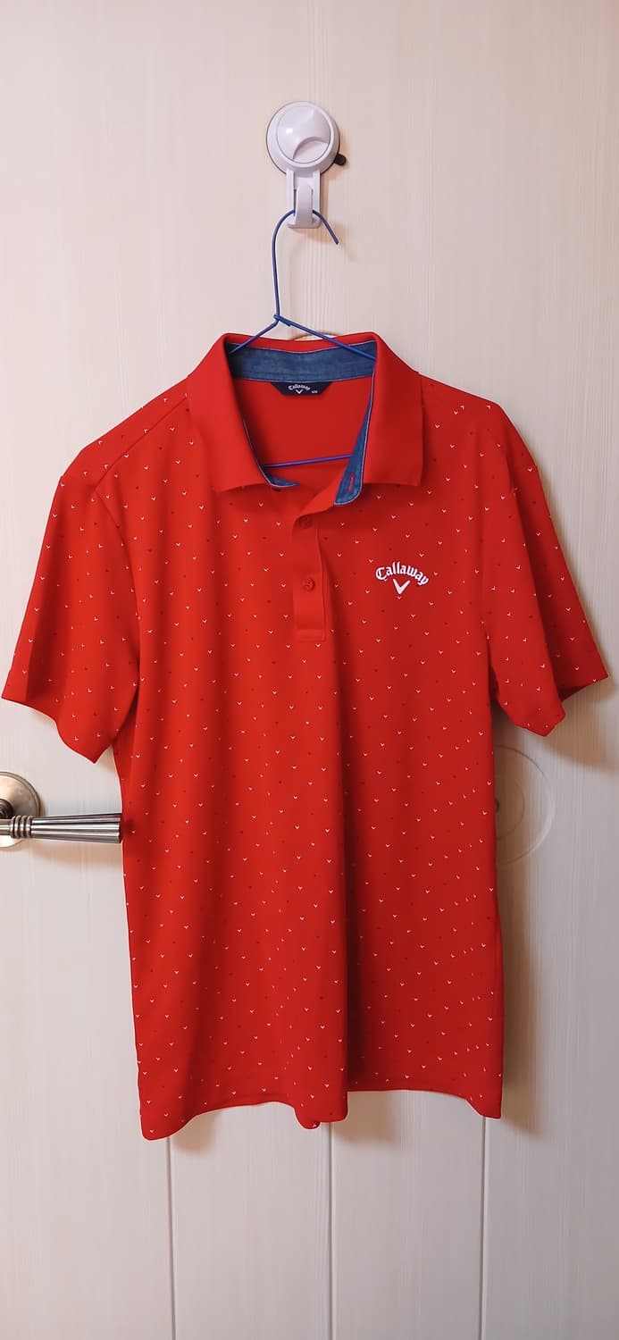 캘러웨이 남성용 반팔 카라 티셔츠 상품이미지1