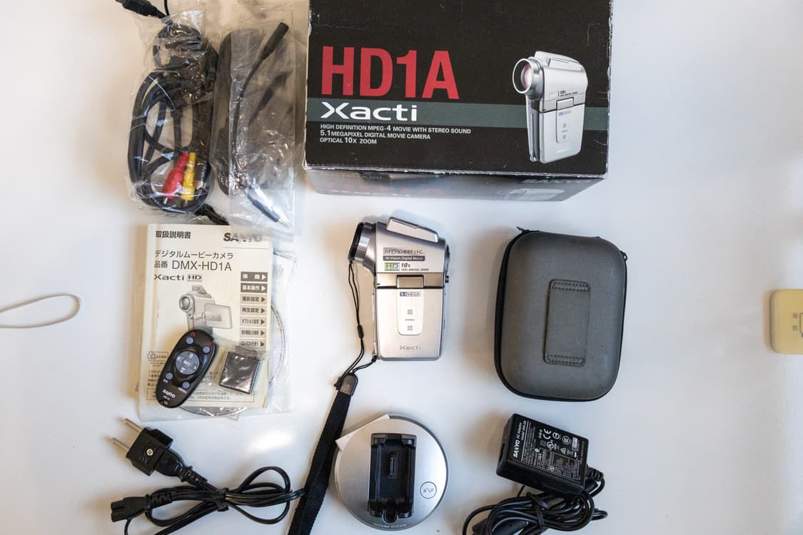 Sanyo DMX-HD1A / 빈티지 디지털 캠코더 상품이미지9