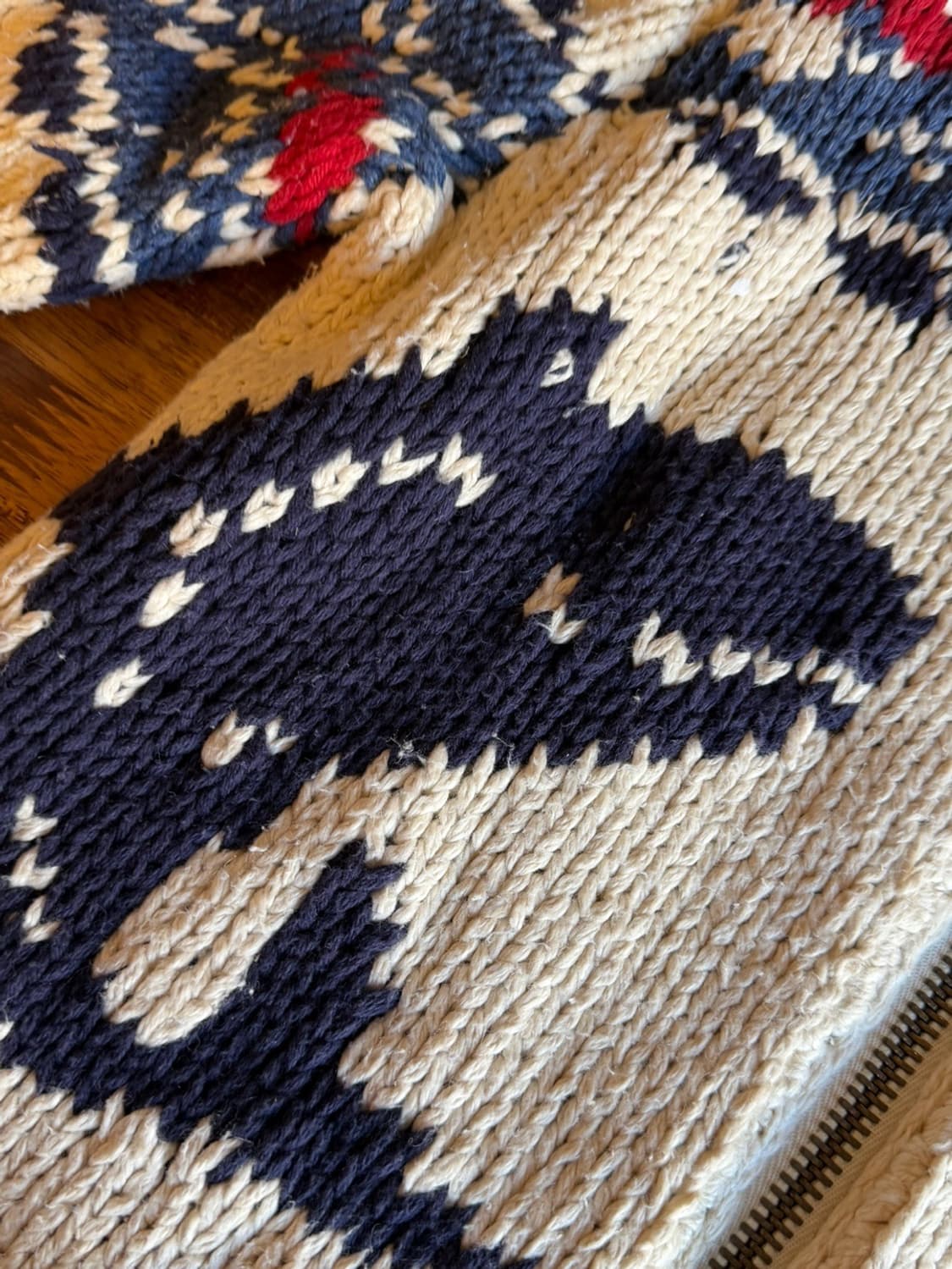 폴로 랄프로렌 코위찬 니트짚업 남성95-100 상품이미지7