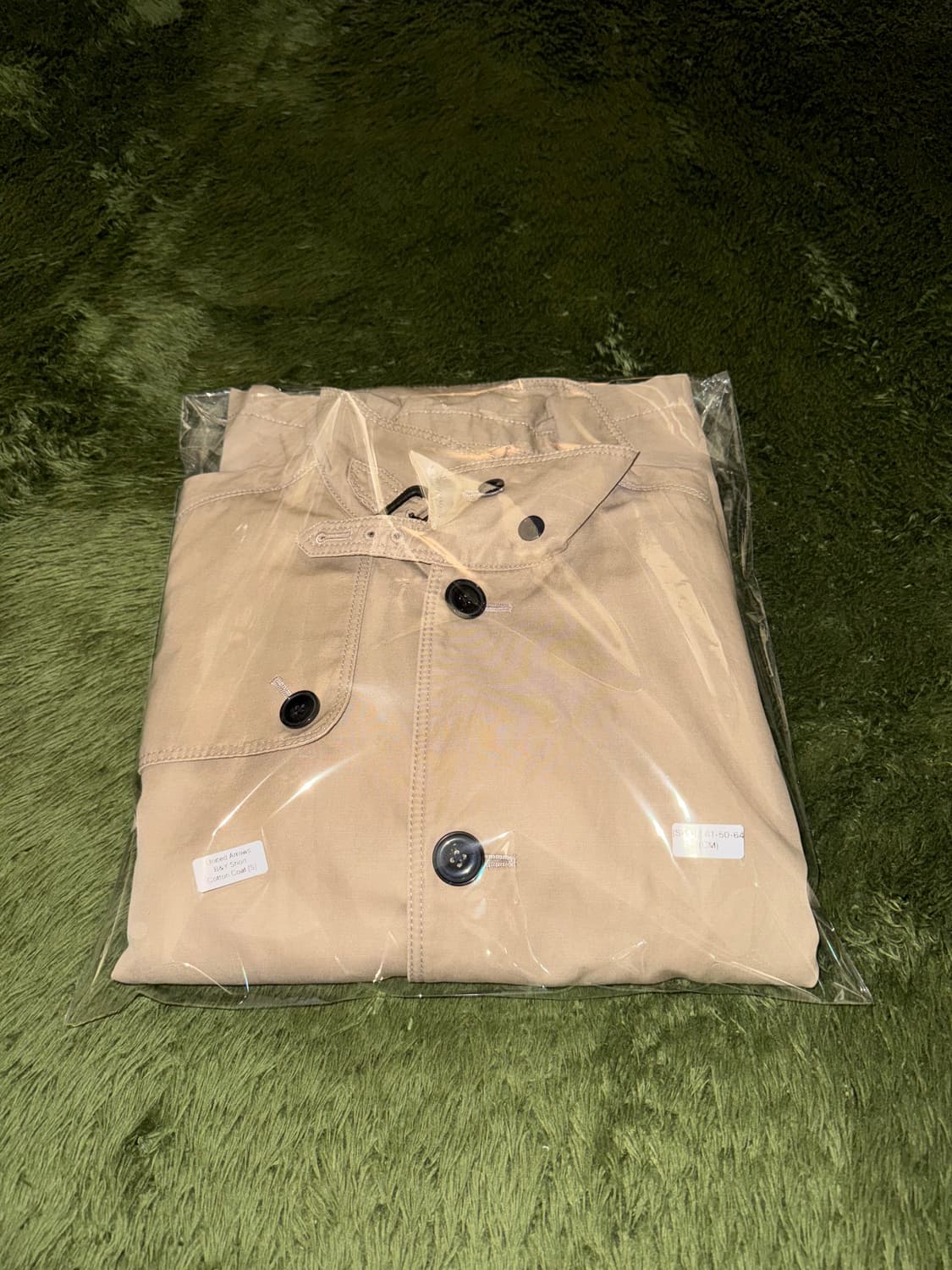 [S] 유나이티드 애로우즈 뷰티앤유스 클래식 핏 숏 코트 베이지 상품이미지10