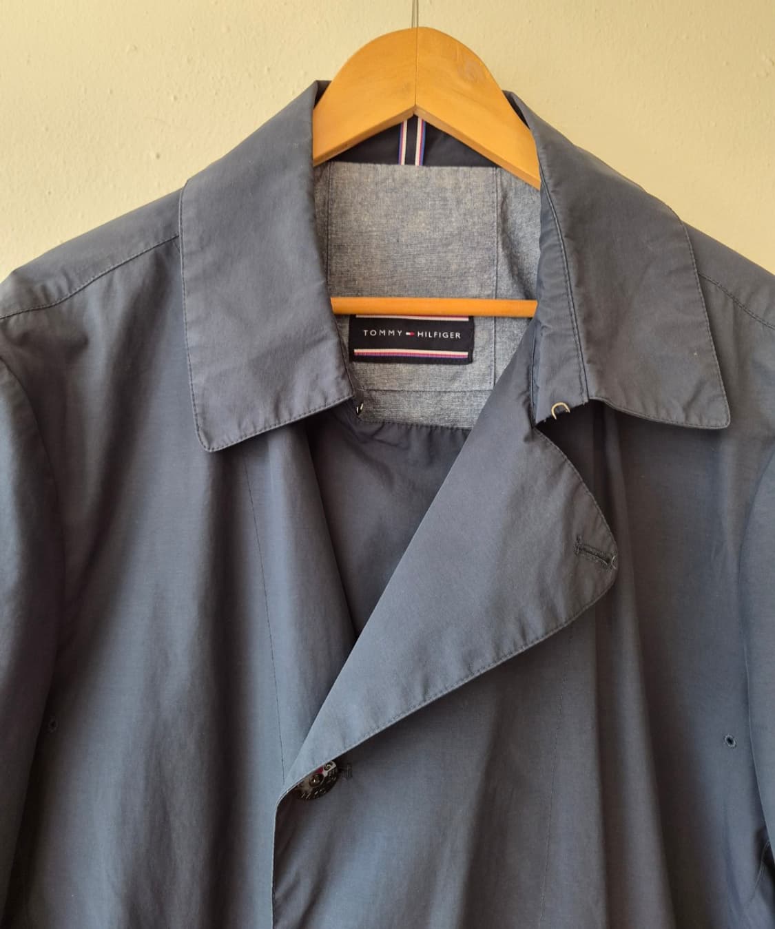 타미힐피거 남성 네이비 트렌치하프코트
 상품이미지2