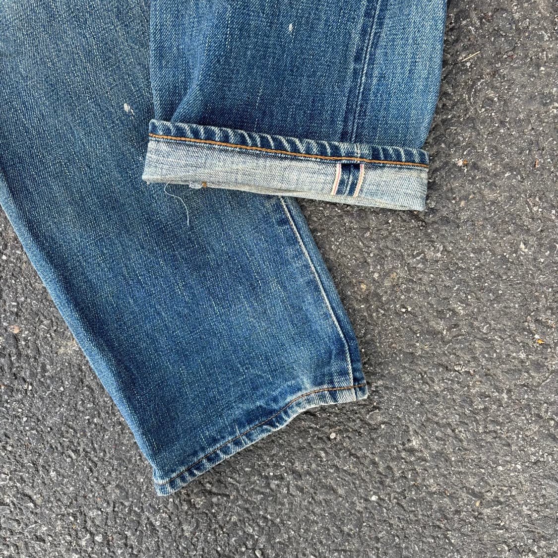 일본 그린 셀비지 데님 상품이미지7