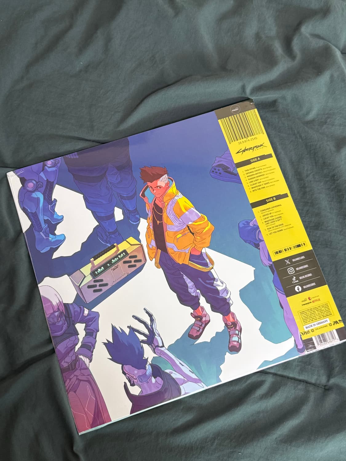 사이버펑크 엣지러너 lp(미개봉) 상품이미지2