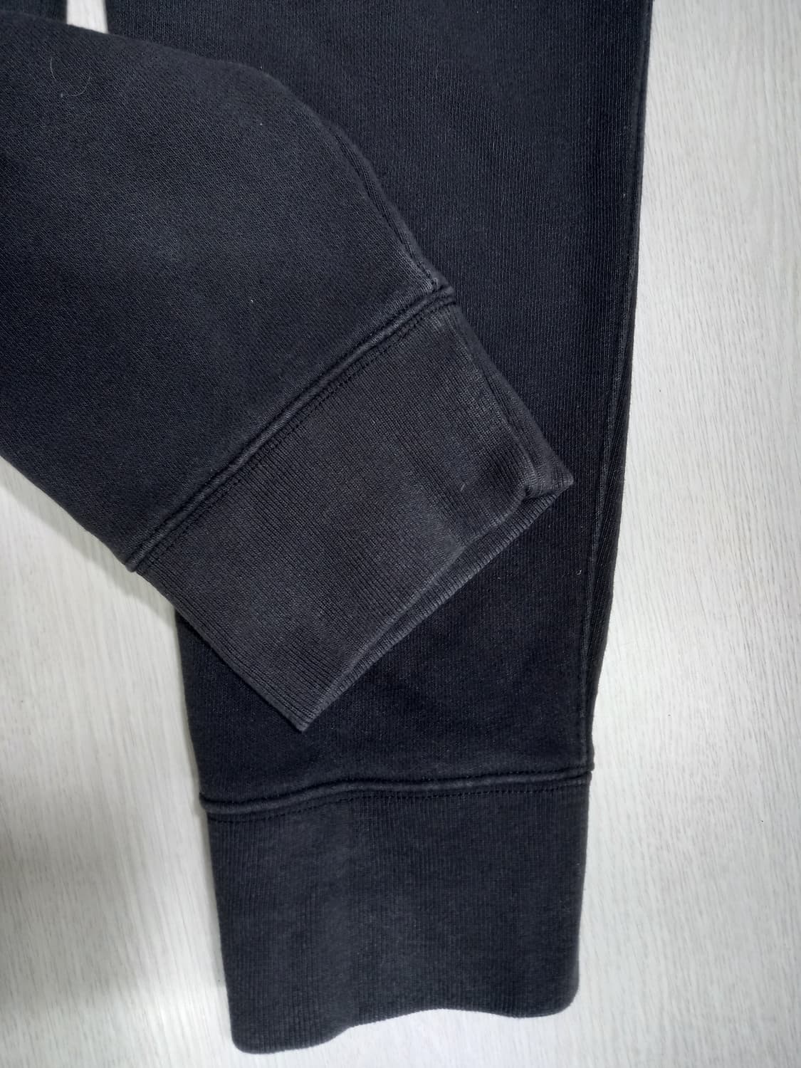 34 Champion 기모 스판 조거팬츠 블랙 34-542 상품이미지5