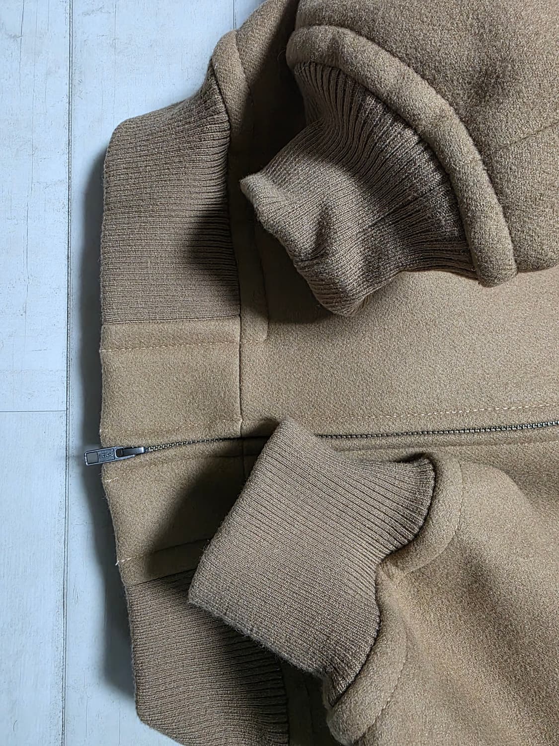 노이어 헤비 울 오버사이즈 블루종 48 상품이미지5