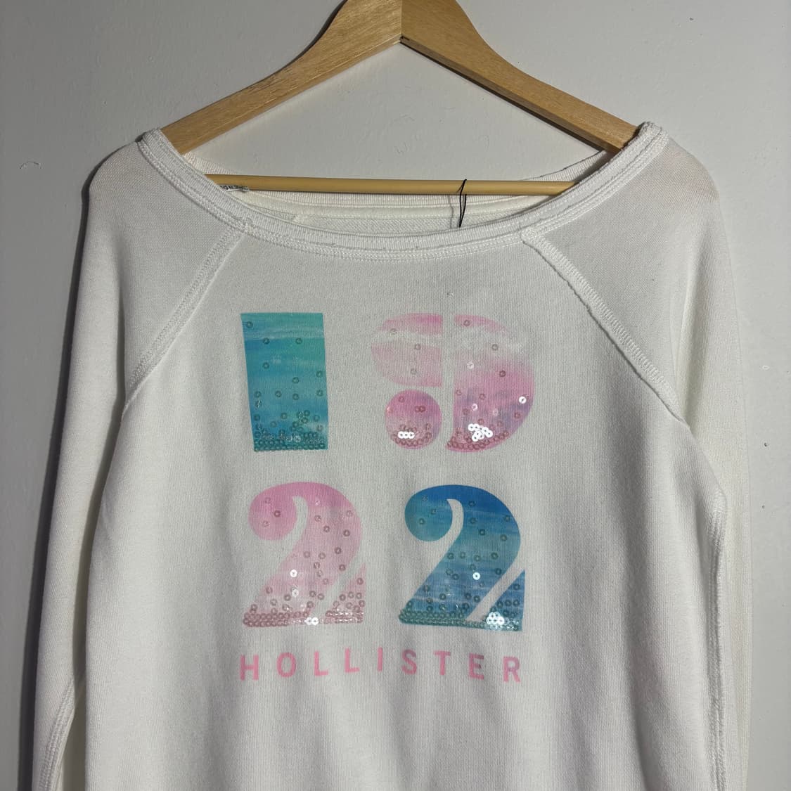 홀리스터 로고 맨투맨 스웨트셔츠 (무료배송) 상품이미지2