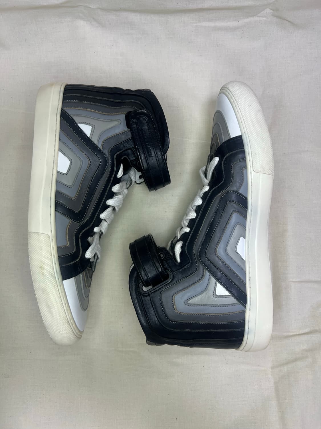 피에르하디 그라데이션 레더 하이탑 [43] 상품이미지4