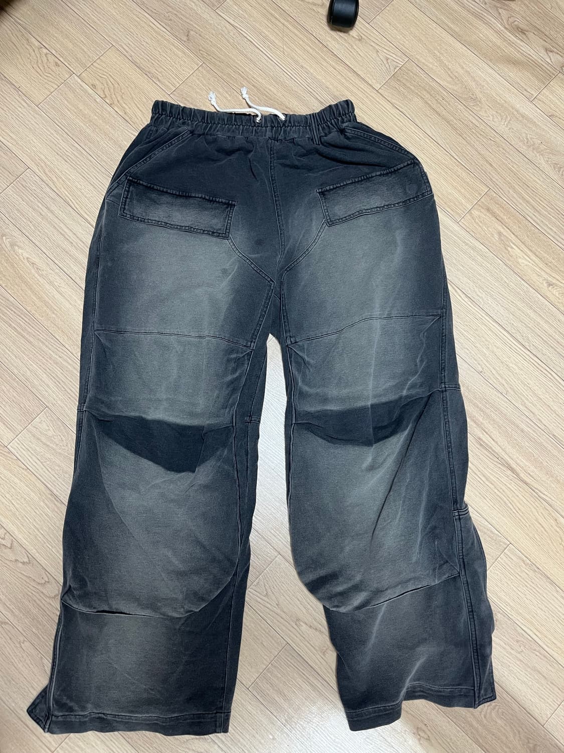 ETCE TIN WASHED LOUNGE DENIM (BLACK) L 상품이미지1
