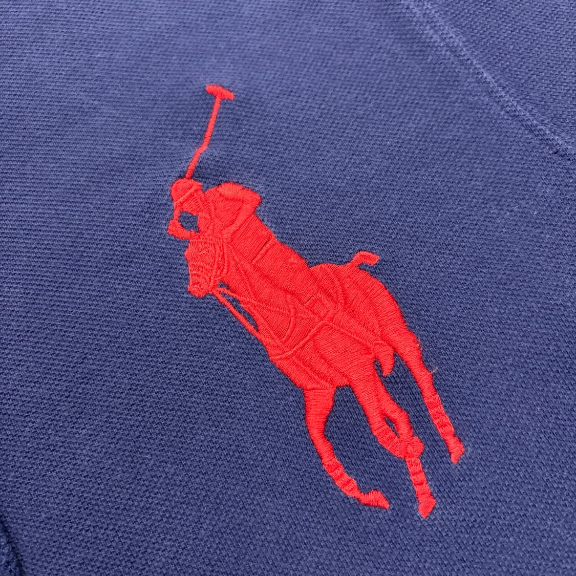 [M] 폴로 랄프로렌 네이비 USA 반팔 카라티 B228 상품이미지4