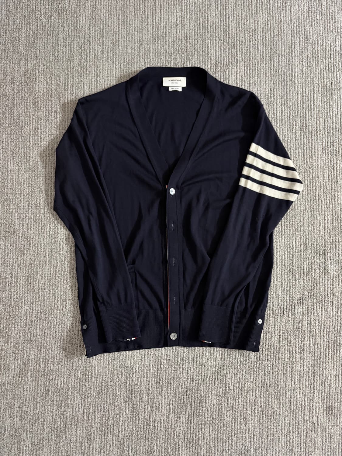 [5] 톰브라운 메리노울 가디건 상품이미지1