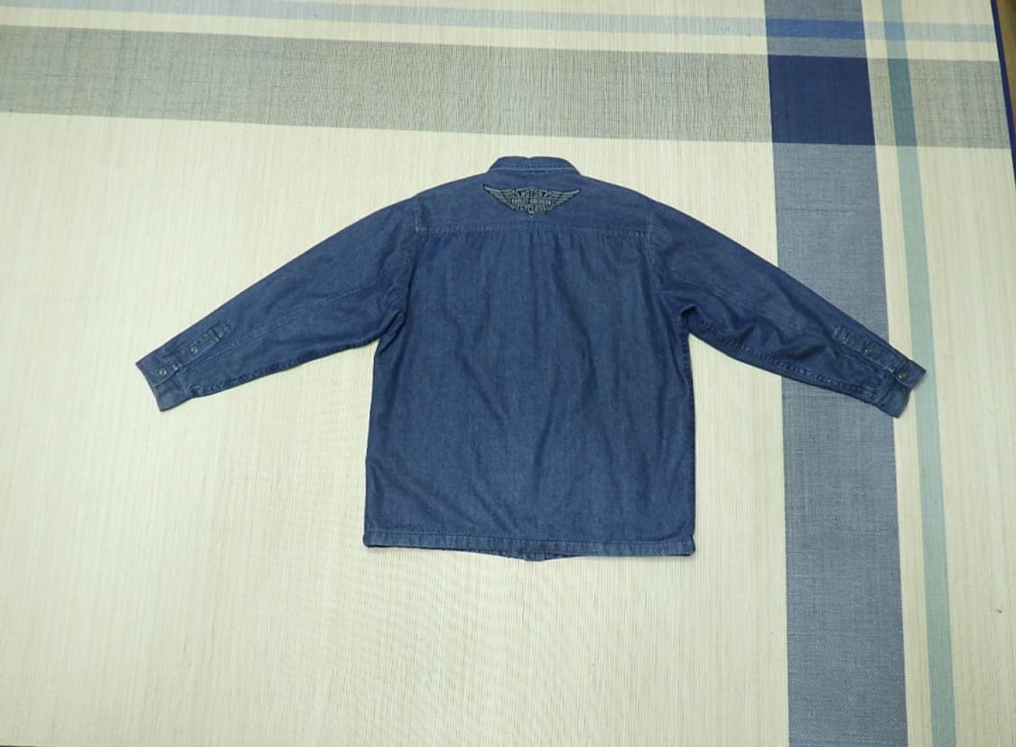 (3XL) 할리데이비슨 남성용 퀄팅안감 데님 자켓 상품이미지2
