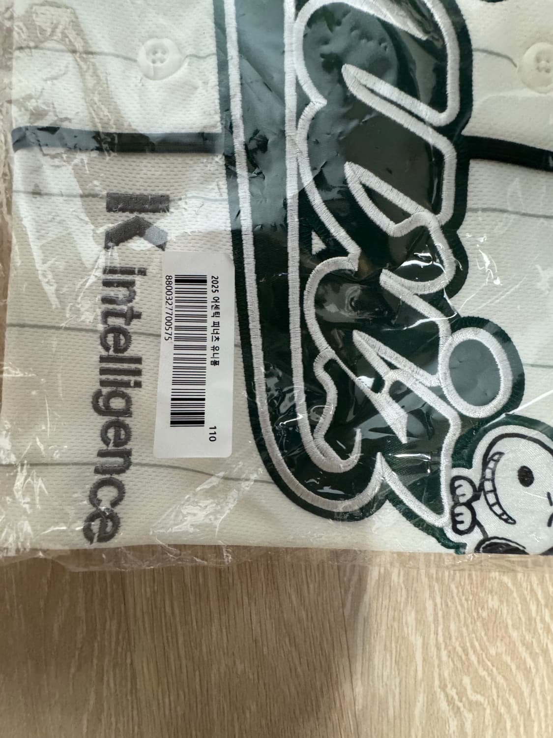 KT WIZ 스누피 유니폼 110 새상품 상품이미지1