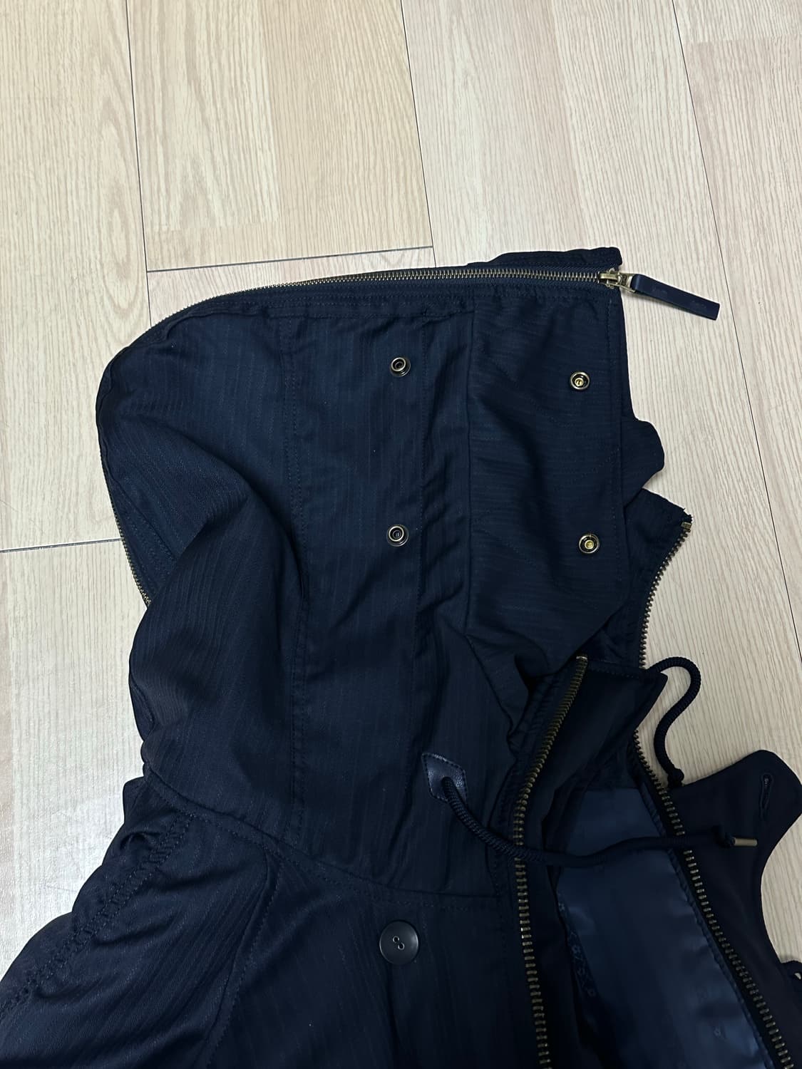 미스치프 x 알파 인더스트리 울 N-2B 자켓 딥 네이비 상품이미지8