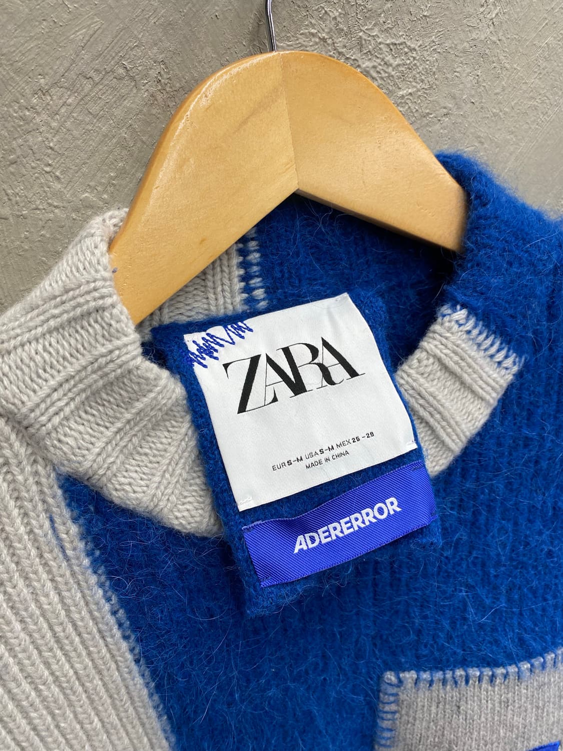 [Free] Zara x Adererror 자라 아더에러 패치워크 니트 상품이미지7