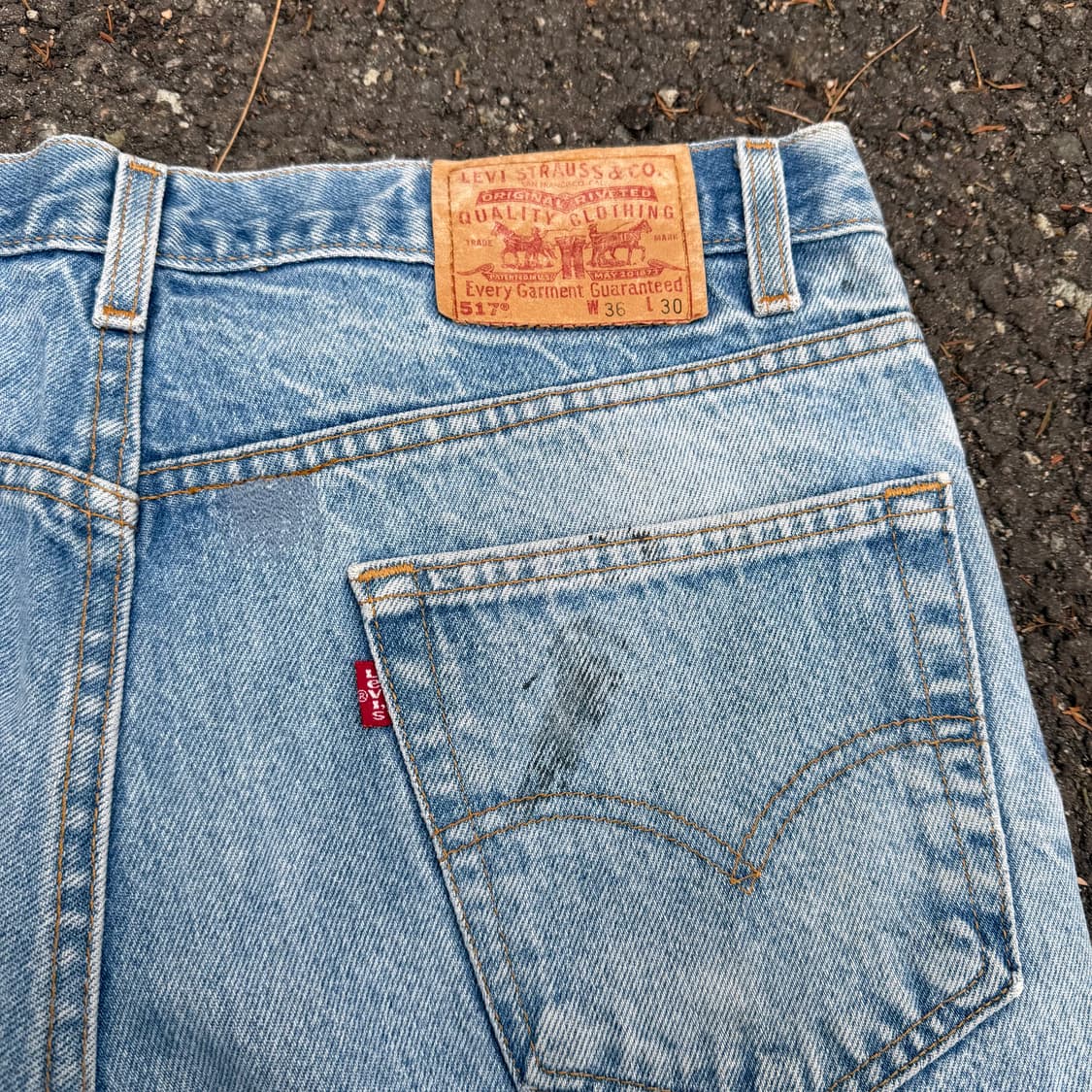 90-00s USA 빈티지 리바이스 517 W36 L30 부츠컷 상품이미지7