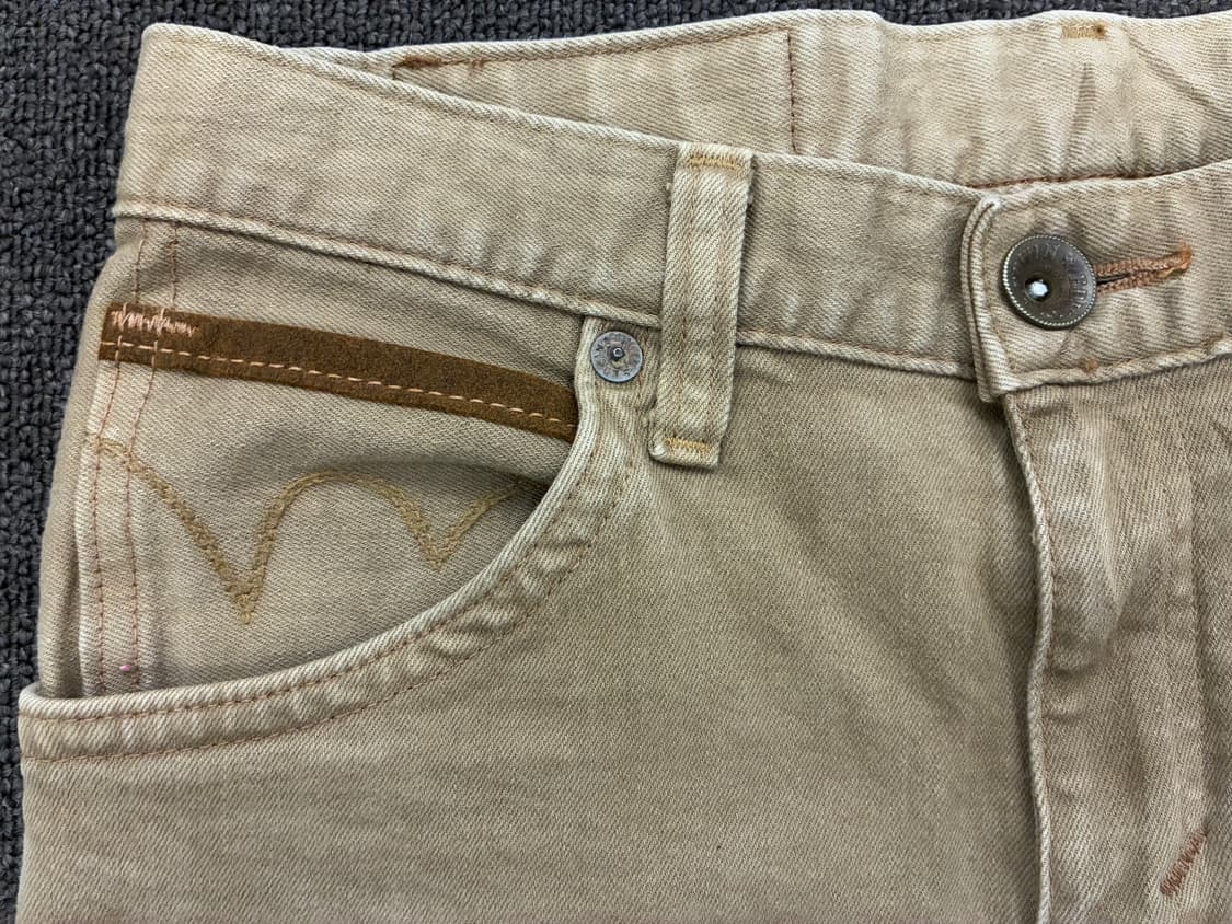 30)에드윈 빈티지 라인 레더 디테일 웨스턴 데님팬츠 상품이미지5