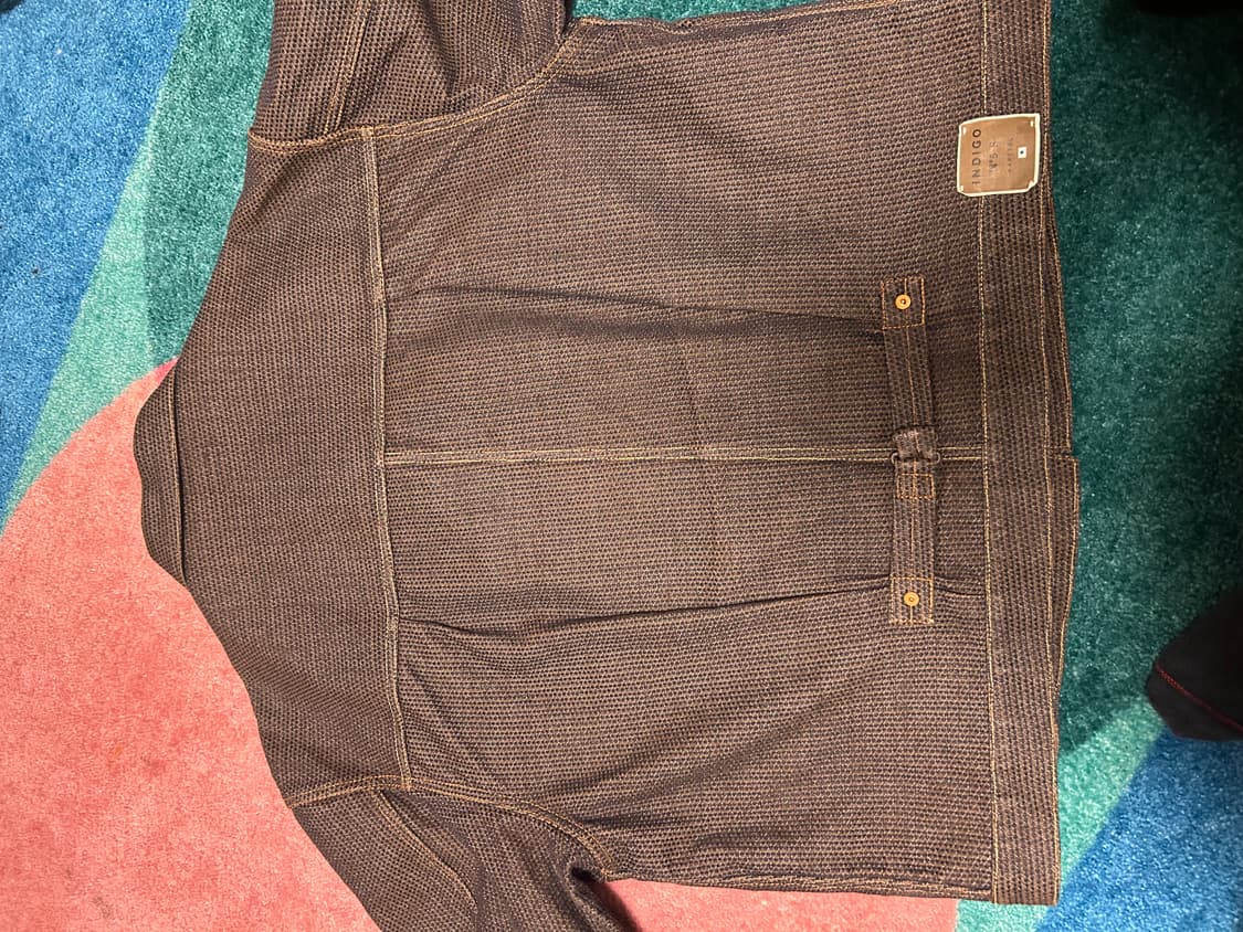 6) 캐피탈 센츄리 데님 1세대 자켓 N5S 브라운 상품이미지5