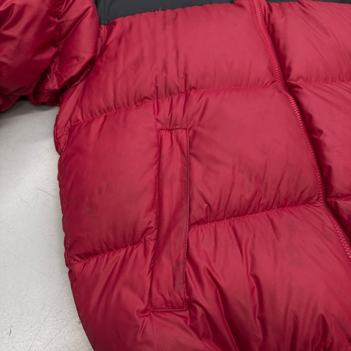 노스페이스 700 눕시 구스다운 레드 패딩  상품이미지6
