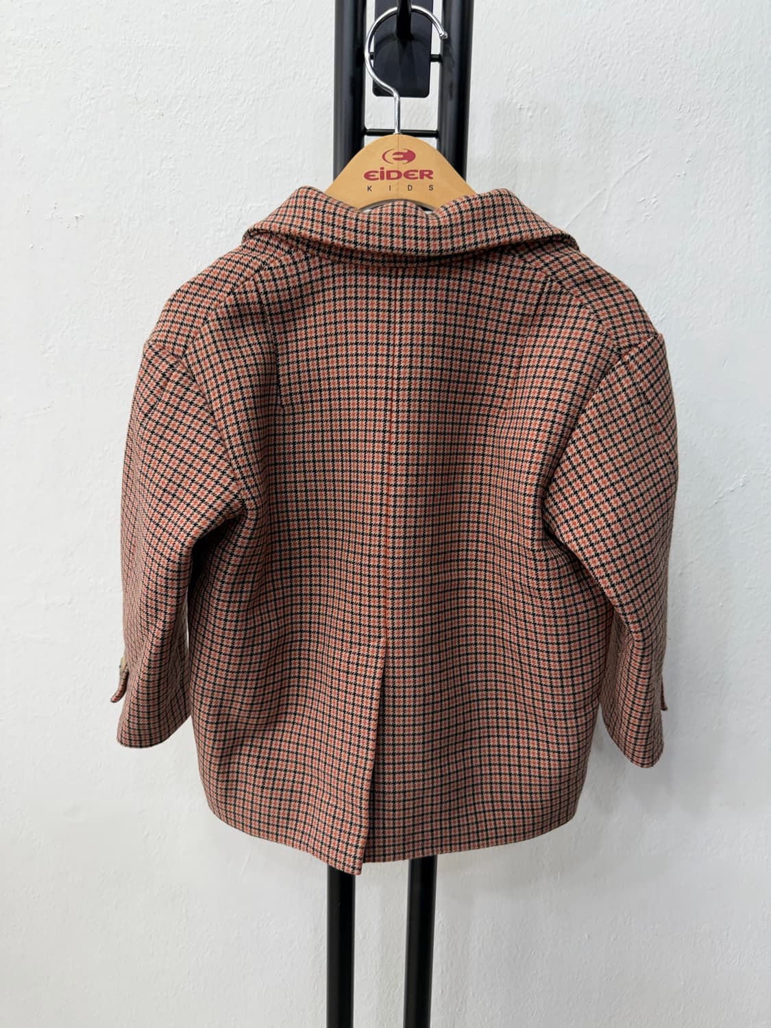 정품) 더캐시미어 한섬 키즈 헌즈투스 체크 자켓 100 상품이미지4