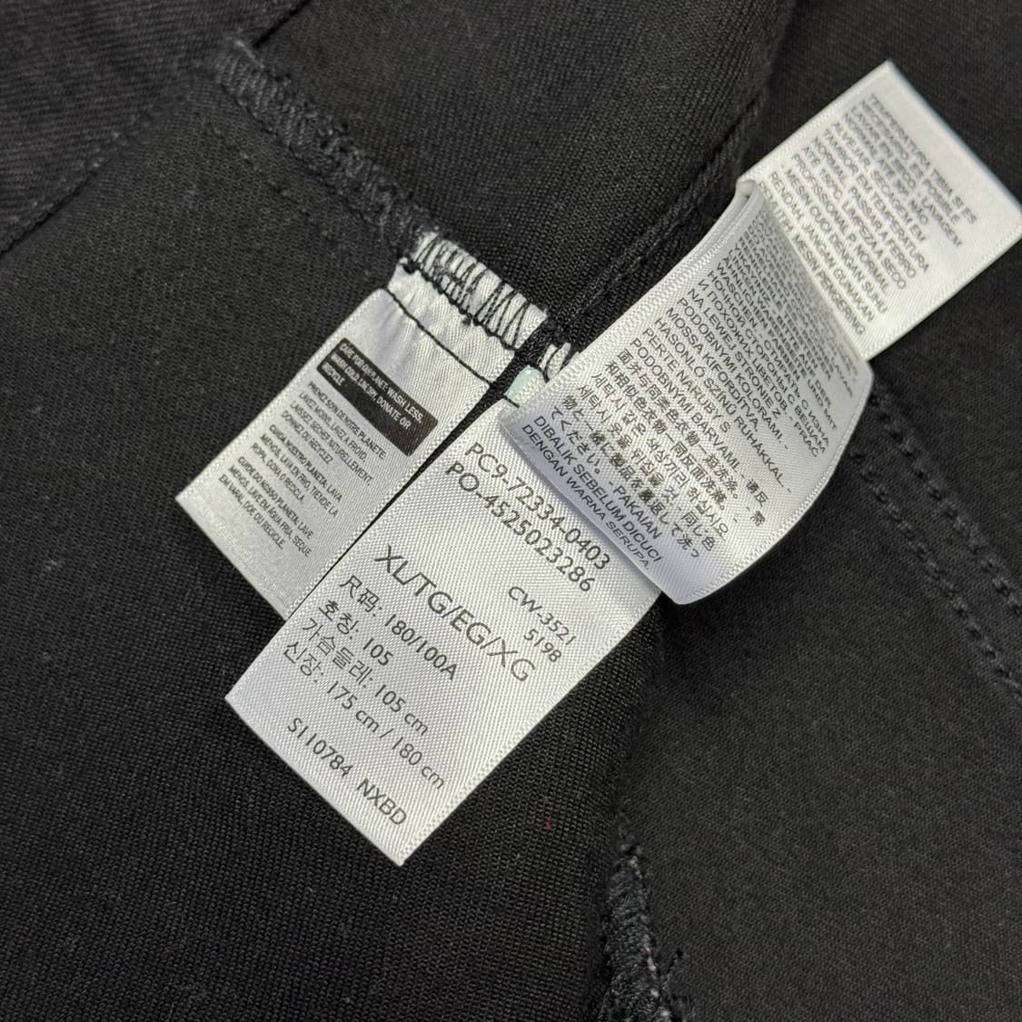 리바이스 프리미엄 블랙 트러커 자켓 XL 상품이미지7