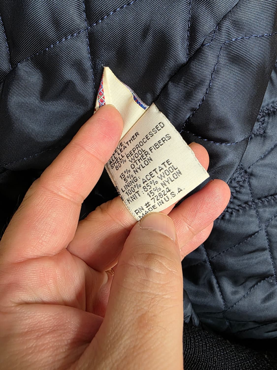 USA 골든베어 스타디움 바시티 자켓 레더 스웨이드 XL 110-115 상품이미지4